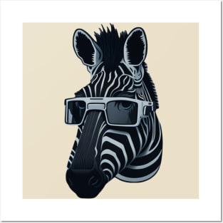 Funny Zebra Posters and Art